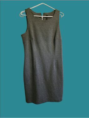 4/$97 Deal! Vintage Canadian Gray Sleeveless Midi Dress